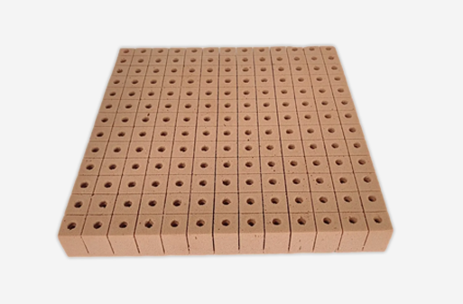 Placas Peatfoam de sustrato agrícola para hidroponía, ideales para cultivar plantas y su propagación eficiente